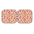 thumbnail image 3 of Uemuo Tomatoes And Chili Printed 2 PCS Car Windshield Sun Shade, Auto Sun Heat and UV Rays Blocker, Foldable Automotive Front Window Sunshade Protector, 3 of 7