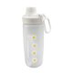 thumbnail image 2 of Wosthever Botella de agua de cocina de Jooan, 600 ml, vaso de agua esmerilado con flores, botella de plástico portátil para beber con pajita Teteras cuatro flores, 2 of 6