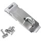 thumbnail image 1 of Pestillo de puerta de acero inoxidable de 4 pulgadas con tornillos para puerta de gabinete TUNC Sencillez, 1 of 5