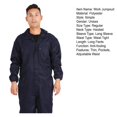 thumbnail image 7 of Joernso Unisex Work Jumpsuit Hooded Long Sleeve Patch Pocket Camouflage Print Jumpsuit Waist Tight Anti-Fouling Cargo Jumpsuit, 7 of 7
