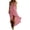 Red, variant on Women’s Sleeveless V-Neck High-Low Ruffle Maxi Dress, Flowy Asymmetrical Hem Casual Party Dress, 1 Piece, Sizes S Through XXL