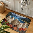 thumbnail image 4 of SASHENHG Printed Crystal Velvet Floor Mat For Home Use Nonslip And Better To Clean Foot Mat For Bathroom, 4 of 6