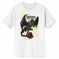 thumbnail image 5 of Dungeons & Dragons Black Dragon And Dice Men's White T-shirt-Large, 5 of 7