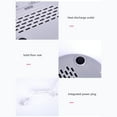 thumbnail image 2 of 110V US Plug 55℃ Smart Thermostatic Cup Warmer - Gravity Sensor Controlled, Energy-Saving Low Consumption Design, Even Heating for Various Cup Materials, 16W Elliptical White Household Heating Pad, 2 of 6