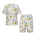 thumbnail image 1 of Fotbe Cactus Plants Pijama Estampada de 2 Piezas para Niños – Ropa de Dormir de Manga Corta Cómoda para Niños y Niñas, Camiseta y Shorts de Algodón-3X-Large, 1 of 6