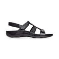 thumbnail image 2 of Vionic Womens Amber Adjustable Sandal Black Crocodile, 2 of 2