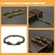 thumbnail image 4 of 2 pulseras vintage de cobre con forma de dragón para hombre y mujer: brazalete con cabeza de dragón y cadena de eslabones, joyería para fiestas., 4 of 7