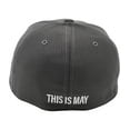 thumbnail image 2 of Indy 500 Mens This Is May Baseball Cap, Grey, M/L, 2 of 4