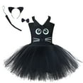 thumbnail image 1 of WEAIXIMIUNG Robes pour Ados 2024 Robe pour Enfants Tout-Petits Bébés Filles Robe de Carnaval Concours avec Ensemble d'Accessoires 4 Pcs, 1 of 6