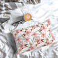 thumbnail image 6 of Kdxio Cotton Pillow Cases 20"x30" Pillowcases,Soft and Breathable Bedroom Pillow Cases-Lilies Flowers, 6 of 8