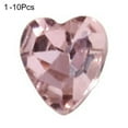 thumbnail image 3 of dianhelloya 10Pcs Nail Ornaments Creative Shape Vivid Color Faux Crystal 3D Effect Heart Nail Art Decors Nail Charms 1, 3 of 8