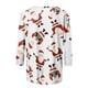 thumbnail image 4 of Pntutb - Camiseta holgada con estampado de moda para mujer, blusa de manga 3/4, cuello redondo, tops casuales Pntutb Pntutb-1304, 4 of 5