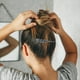 thumbnail image 2 of GOOHOCHY Pinza para el pelo de cristal, pinza grande de cocodrilo, pasador para el pelo con forma de pico de pato, decoración para el cabello para mujer, 2 of 8