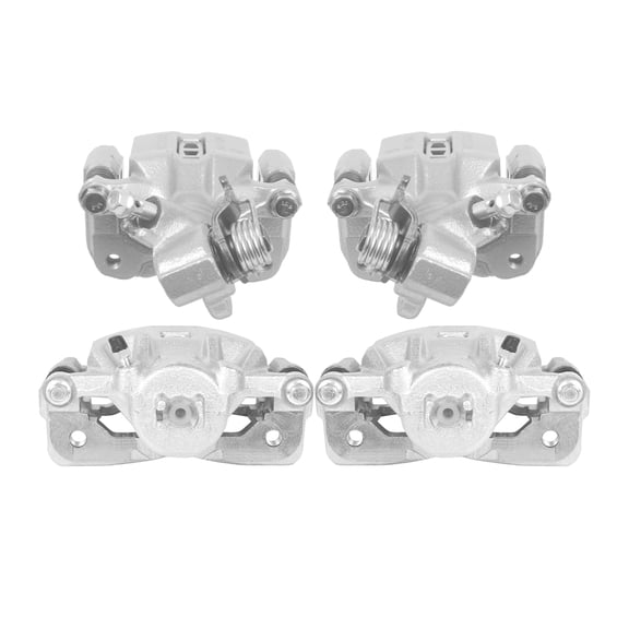 AutoShack Front & Rear Brake Calipers Replacement for 2002-2006 Acura RSX 2004-2005 Honda Civic 4-PC Set