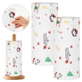 thumbnail image 4 of Christmas Paper Towels 2-Pack,Thick & Strong Absorbent Holiday Printed Paper Towels,Kitchen Roll for Festive Cleaning,Style-D, 4 of 4