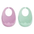 thumbnail image 1 of 2x Baby Feeding Bib Cloth Protection Adjustable Neckband Washable Zulema babero de manga larga, 1 of 8