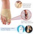 thumbnail image 2 of Corrective Socks Toe Valgus Toe Separator Superior Bunion Pain Relief, 2 of 9