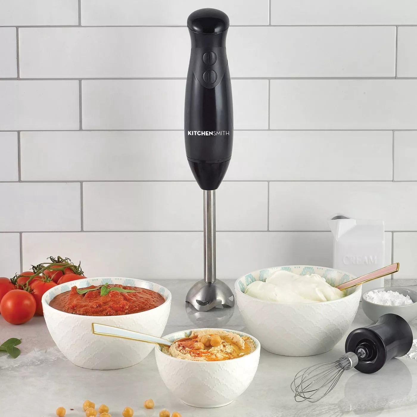 KitchenSmith Immersion Blender - Black