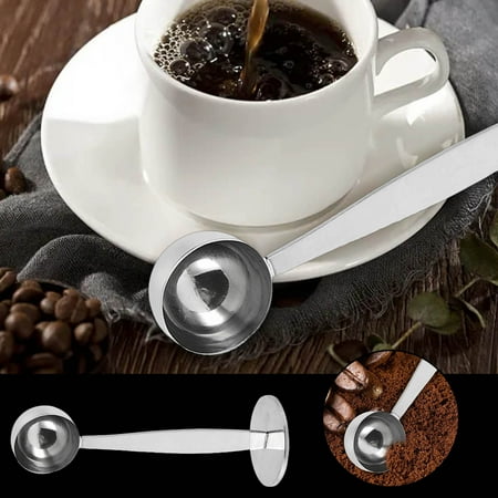 

Coffee Scoop Stainless Steel Two In One Measuring And Coffee For Coffee Coffee Grinding Pressing Silicone Mold for Chocolate Cake Candy Pudding Soap