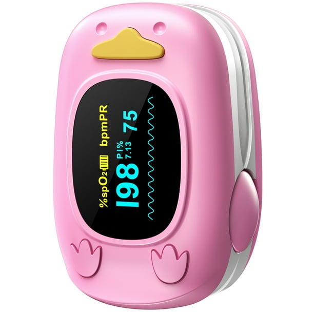 HEALTHTREE Pulse Oximeter Fingertip for Kids and Children Blood Oxygen