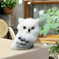 thumbnail image 4 of Simulation Mini Plush Owl Figurine - Lifelike Ornament, Artificial Dolls Model, Birthday Gift, Home Decor, Photo Prop, 4 of 5