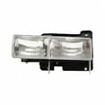 thumbnail image 3 of For GMC K1500 1999 Headlight Driver and Passenger Side | Pair | Composite Type | CAPA Certified | For GM2502101, GM2503101 | 15034929, 15034930, 3 of 3