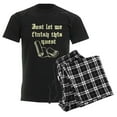 thumbnail image 6 of CafePress - Wow Quest Men's Dark Pajamas - Men's Dark Loose Fit Cotton Pajama Set, 6 of 7
