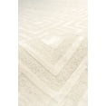 thumbnail image 4 of Pasargad Home Edgy 8' x 10' Hand-Tufted Silk and Wool Ivory Rug, For Indoor Space and all Age of Group, 4 of 6