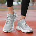 thumbnail image 2 of uvwlwu Sneakers for Men Breathable Running Shoes Lightweight Athletic Walking Comfortable Casual Gym Fitness Training Shoe With Mesh Upper(Size:8), 2 of 9