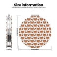 thumbnail image 3 of Picia Cute Heart Fox Cartoon for Compact Vanity Mirror , Travel Makeup Mirror , Portable Magnifying Cosmetic Mirror for Daily, Work, Business-Round Shape, 3 of 9