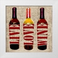 thumbnail image 1 of Wolk, Lisa 15x15 White Modern Wood Framed Museum Art Print Titled - Live Love Wine, 1 of 4