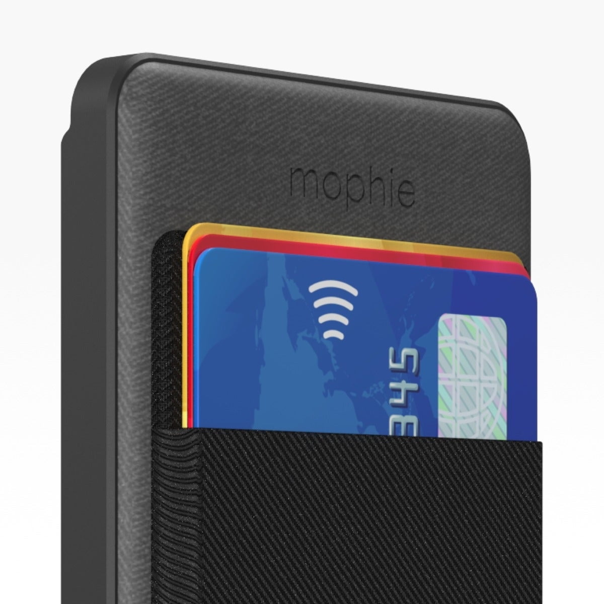 Open Box mophie snap+ Juice Pack Wallet 5K -Black - Magnetic Power Bank Compatible with MagSafe & Qi-Enabled Smartphones Works with Apple and Android phones (not compatible with iPhone 13 pro or 13 mini)