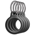 thumbnail image 3 of Soporte protector con llavero, Negro, Resistente a rayones, 4 pieza(s), AirTag Belkin MSC001btBK, 3 of 7
