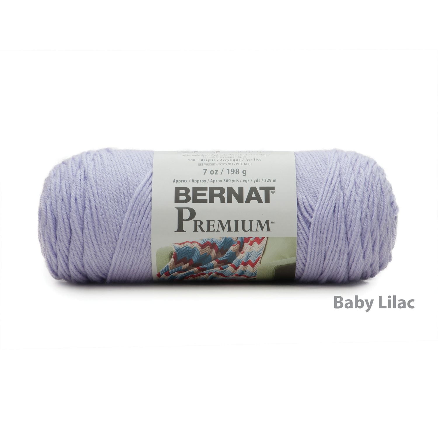 Bernat® Fil Premium™, Acrylique #4 Moyen, 7oz/198g