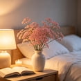 thumbnail image 4 of Leodye 12PCS Artificial Gypsophila Breathable Flower Bouquet Faux Bundle for Wedding Scene Home Indoor Tabletop Decor -11.81 IN, 4 of 6