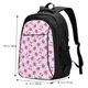 thumbnail image 5 of Fotbe Cherry Strawberry Mochila con Estampado y Puerto USB para Hombre y Mujer, Mochila Antirrobo, Mochila de Viaje, Mochila Escolar, Mochila Universitaria, 5 of 7