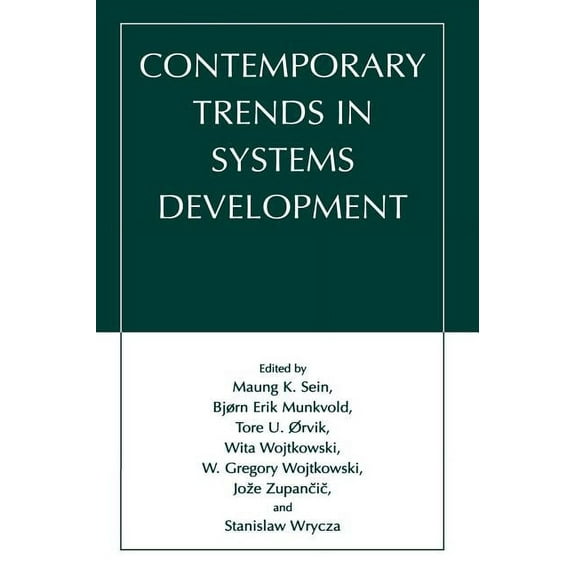 Contemporary Trends in Systems Development, (Hardcover)