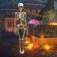 thumbnail image 5 of RKSTN halloween decroations 35 In Halloween Posable Skeleton Decor,Posable Joints Skeleton For Halloween Props Decoration, Indoor Centerpiece And Outdoor Use, 5 of 5