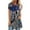 Gray, variant on IROINNID Summer Leisure Tops For Women Summer Printed Round-Neck Loose Short Sleeve Tops Blouse Under 10$