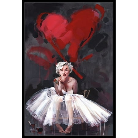 Marilyn Monroe - Paint Poster Poster Print
