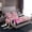 Pink Black White Silver, variant on Manfei Women’s Perfume Full Sheet Set (4pcs) - Pink Floral, White Black Lines