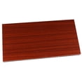 thumbnail image 4 of KAKOWELY single layer book shelf Bookshelf Single-layer Wall Mounted Rack Magazine Rack Background Wall Decorative Single-board Rack (Teak)15.75"X7.87"X0.98", 4 of 5