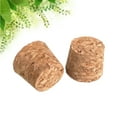 thumbnail image 6 of Cork Stoppers for Table Decor Light Brown Plastic 100pcs Wine Bottle Sealing Plugs, 6 of 7