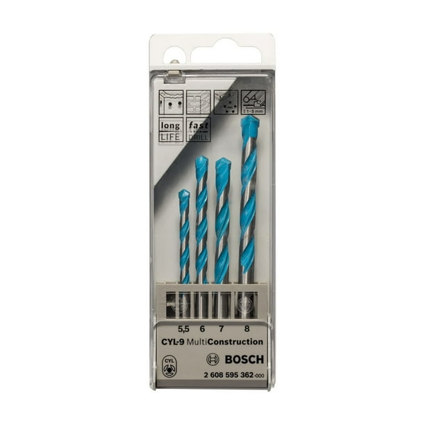 Multi construction drill bit set deals