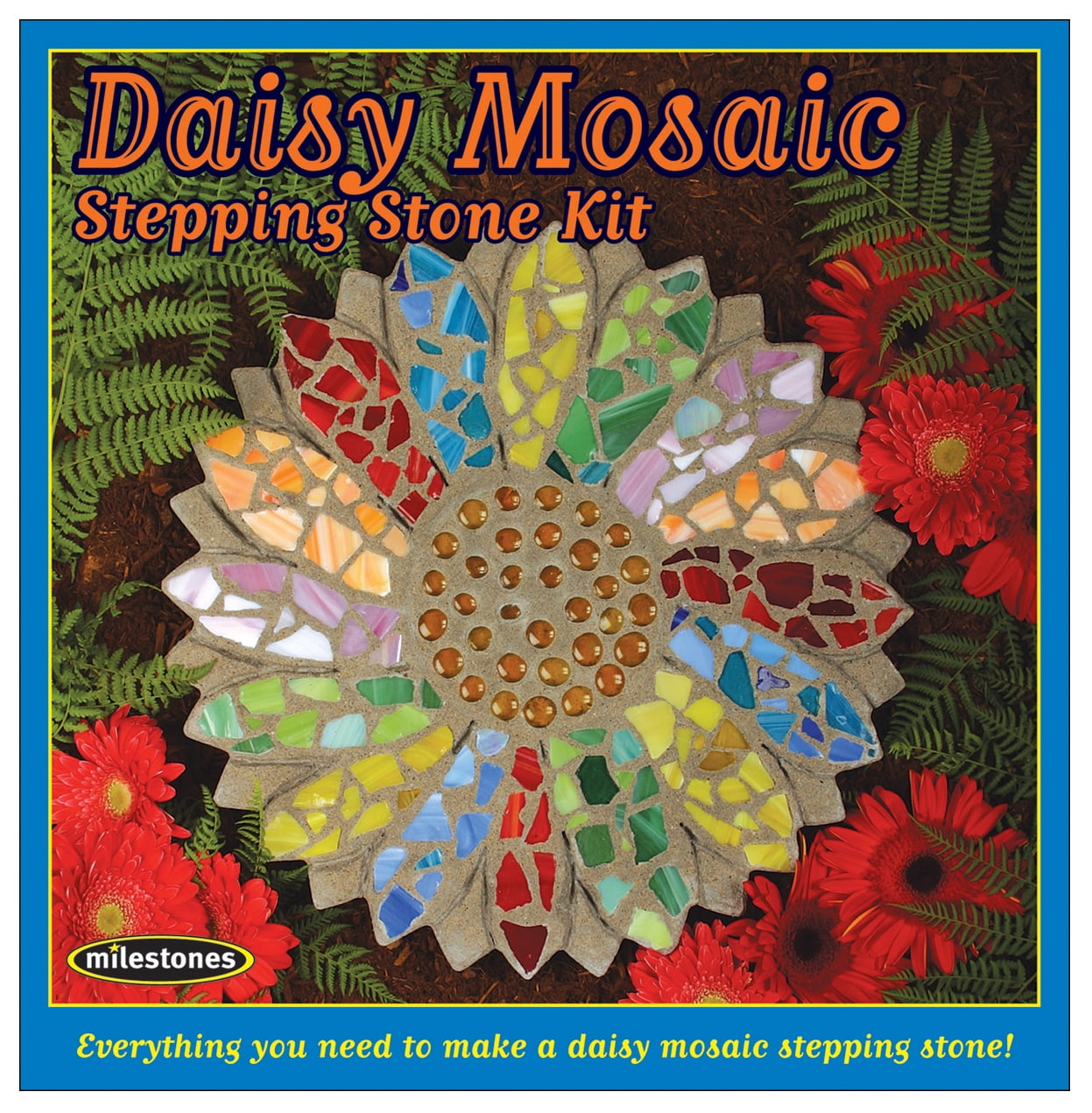 Mosaic Stepping Stone Kit Leaf 601950114559 