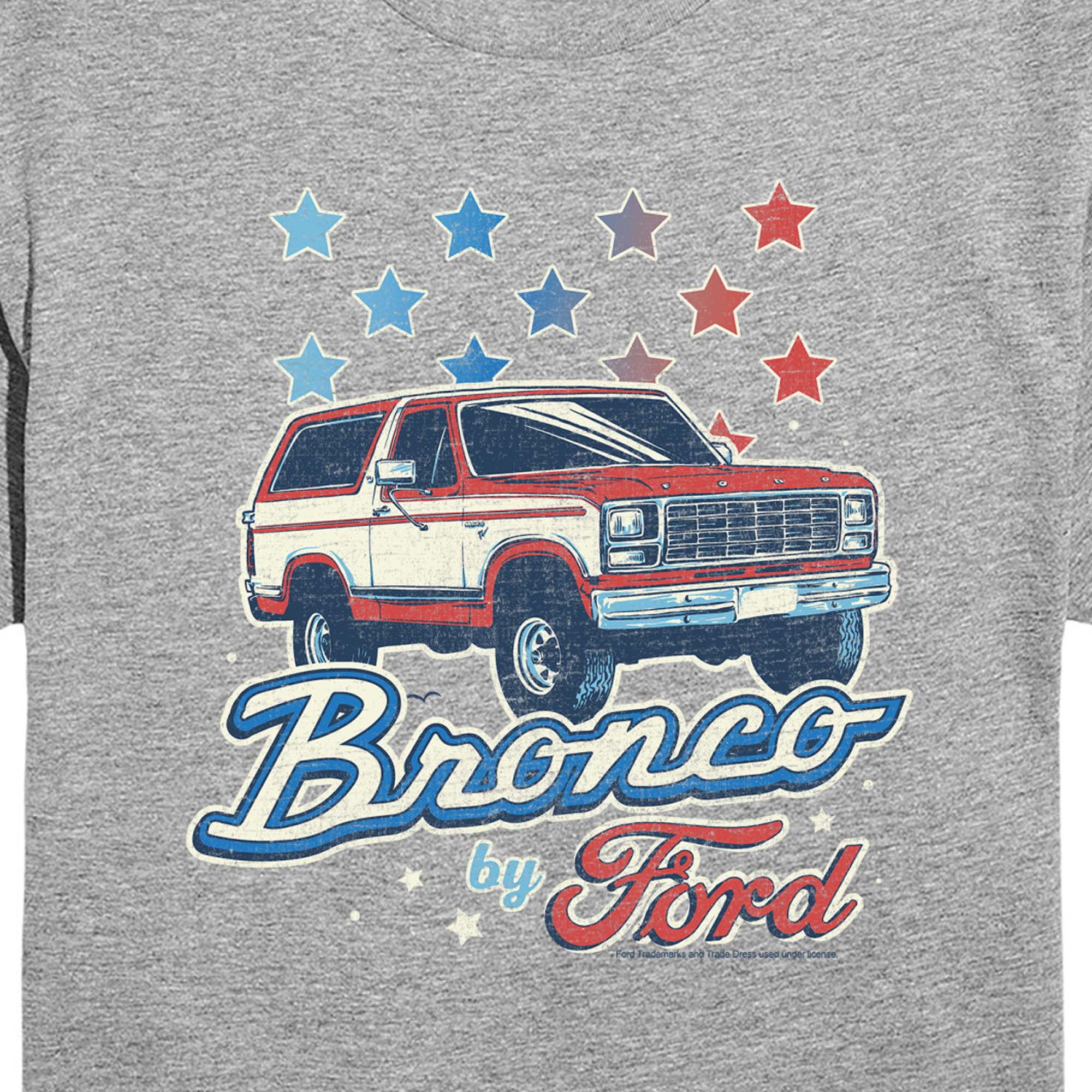 Ford - Bronco Americana - Juniors Cropped Graphic T-Shirt