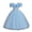 R92-Sky Blue, variant on Flower Girl Dress Summer Off Shoulder Party Dresses Pageant Wedding Birthday Party Gown Elegant Tulle Princess Dress Festival Cute Dress