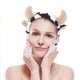 thumbnail image 5 of Diadema para lavar la cara con cuerno de vaca, diadema para lavar la cara con orejas de vaca, diadema de maquillaje para mujer, 5 of 6