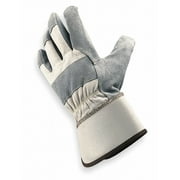 Condor Leather Gloves,Gray,S,PR 1VT32