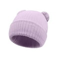 thumbnail image 4 of Splozh Toddler Beanie Baby Fall and Winter Hats Pullover Boys and Girls Baby Knitted Hats Pink,3-36 Months, 4 of 8